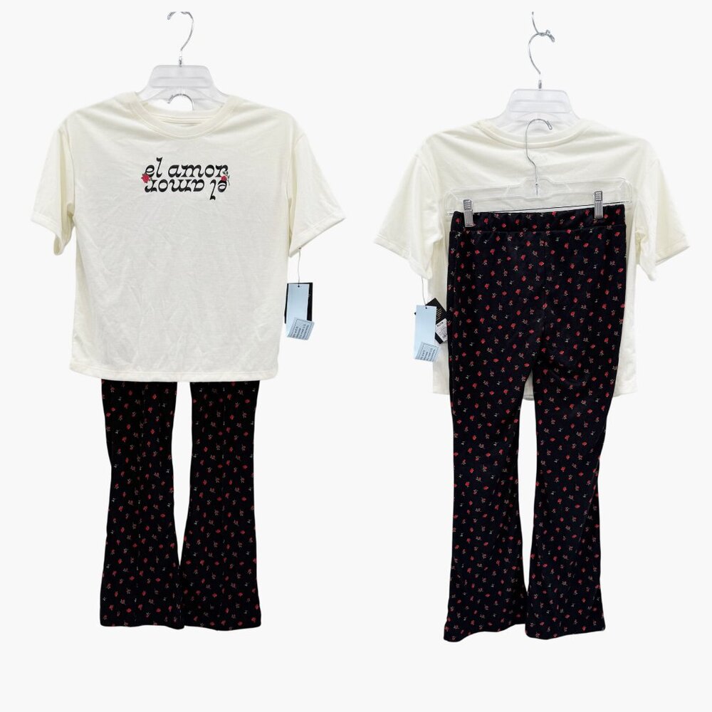 NEW Art Class Girls El Amor 2 Piece Pajama Set - Size XL